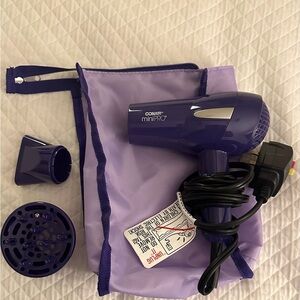 Conair MiniPRO Purple Hair Dryer Set